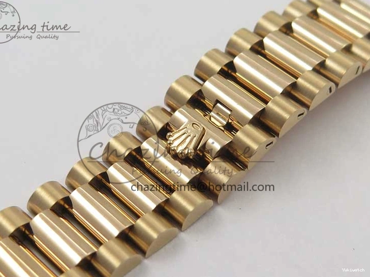 Maker Day-Date 128239 RG Black on Crystral Edition Bracelet RG Best Dial Markers 36 Bp President 1221